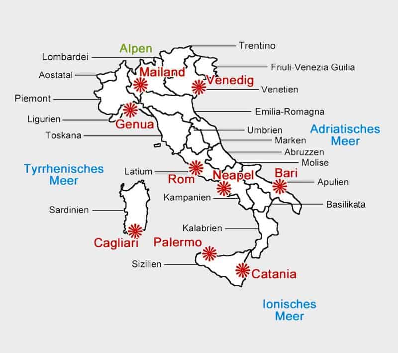italien regionen